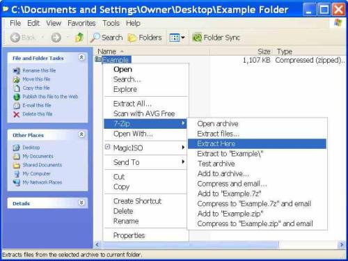 Cómo utilizar archivos zip de LimeWire