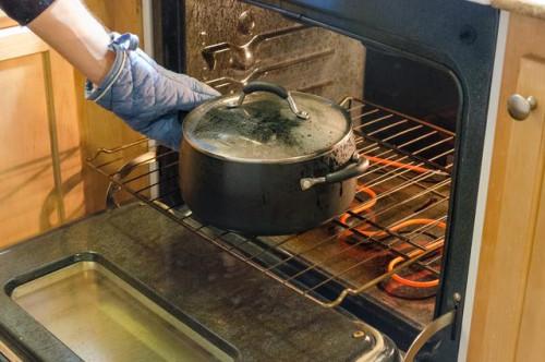 ¿Cómo puedo cocinar carne ablandada fondo redondo?