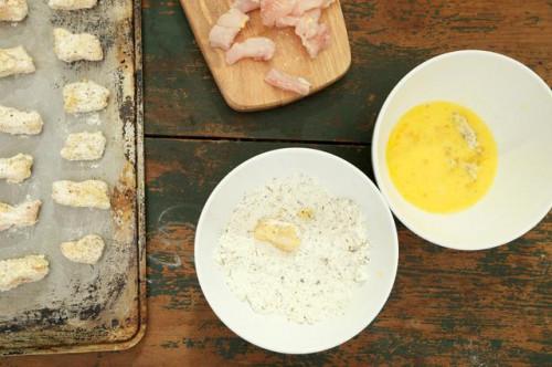 Cómo cocer al horno del siluro Nuggets