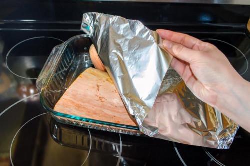 Cómo cocinar el plátano calabaza en el horno