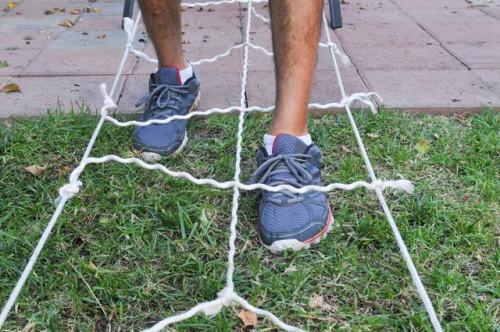 Cuerda ejercicios de escalera Footwork