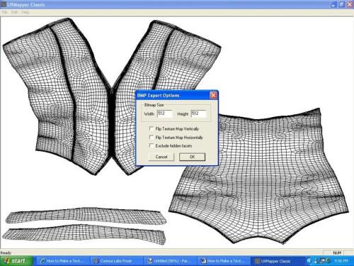 Cómo hacer un mapa de textura El uso de UV Mapper Classic