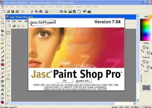 PaintShop Pro 7 tutoriales