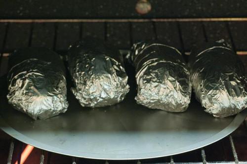 Cómo cocer al horno las patatas envueltas-Foil