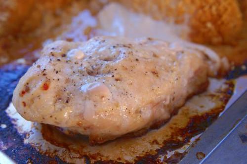 Cómo cocer al horno pechugas de pollo a triturar