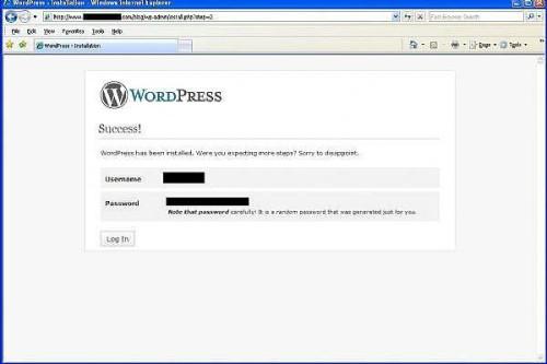 Cómo instalar WordPress en servidores 1and1