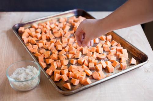 Formas bajas calorías para Preparar patatas dulces