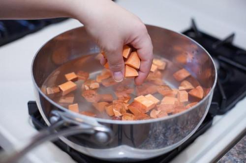 Formas bajas calorías para Preparar patatas dulces