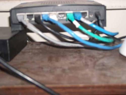 Conexión de dos ordenadores con un router