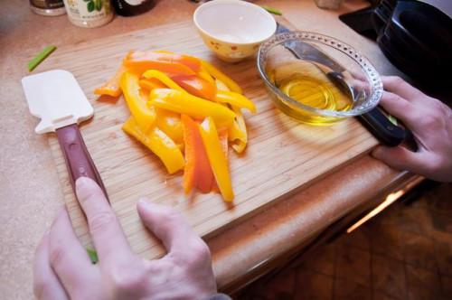 Cómo hacer hibachi verduras