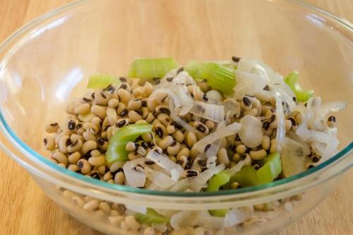 ¿Cómo a la presión de los guisantes de Cook Negro de ojos