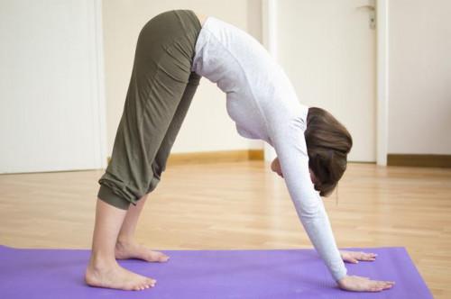 Yoga para adelgazar Los terneros