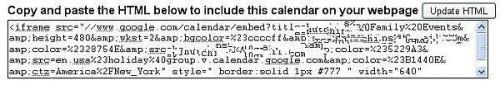 Cómo incrustar un calendario dinámico en tu página web utilizando calendarios de Google